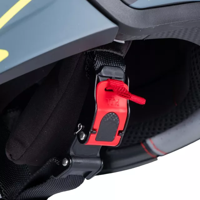 Kask motocyklowy modułowy W-TEC Badalone Graphic ∙ zapięcie mikrometryczne ∙ miejsce na interkom ∙ zdejmowana szczęka - matowy czarno-żółty