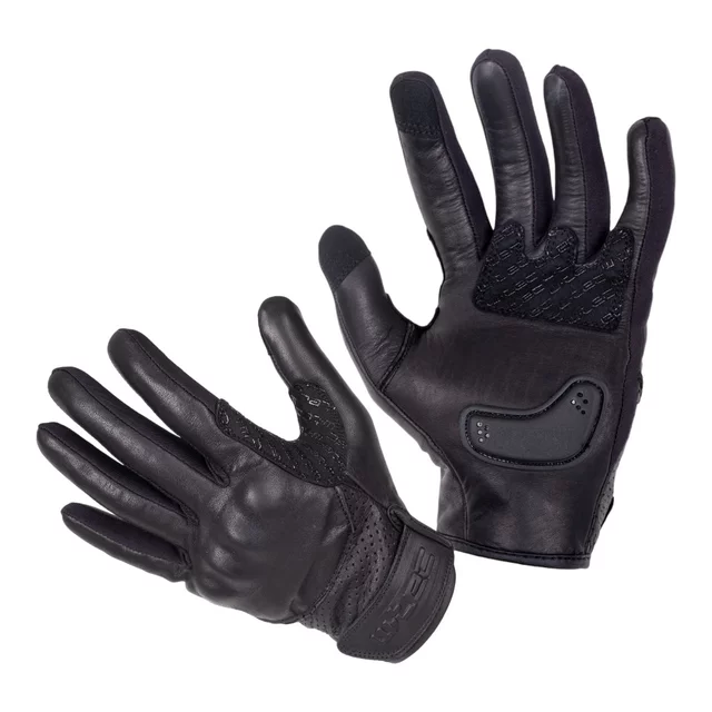 Rękawice motocyklowe W-TEC Black Heart Ravenero - Czarny - Czarny
