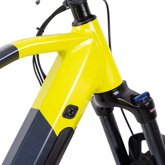 Górski rower elektryczny inSPORTline ISL Tachion 630Wh 29" - model 2025 - Neon grafitowy