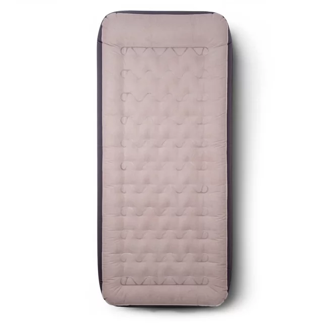 Jednoosobowy materac dmuchany inSPORTline Valkon 197x90x22 cm ∙ pompka elektryczna ∙ nośność 200 kg ∙ welur ∙ latarka LED