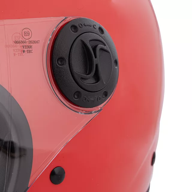 Kask motocyklowy otwarty W-TEC Baraldo Caoba ∙ podnoszony wizjer ∙ wentylacja ∙ wyjmowana wyściółka ∙ zapięcie mikrometryczne