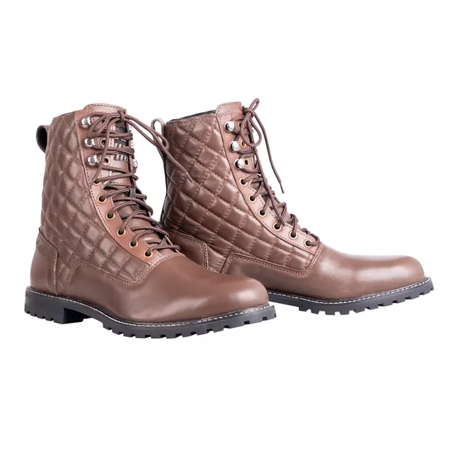 Damskie buty motocyklowe W-TEC Leocia Brown - Brązowy - Brązowy