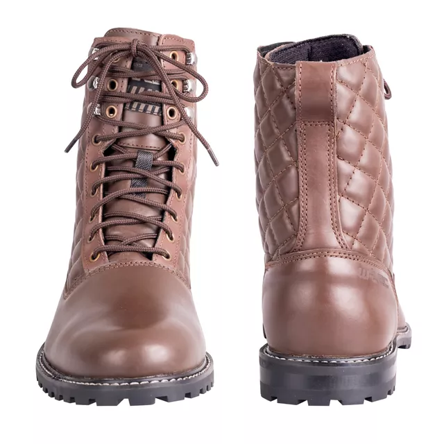 Damskie buty motocyklowe W-TEC Leocia Brown - Brązowy