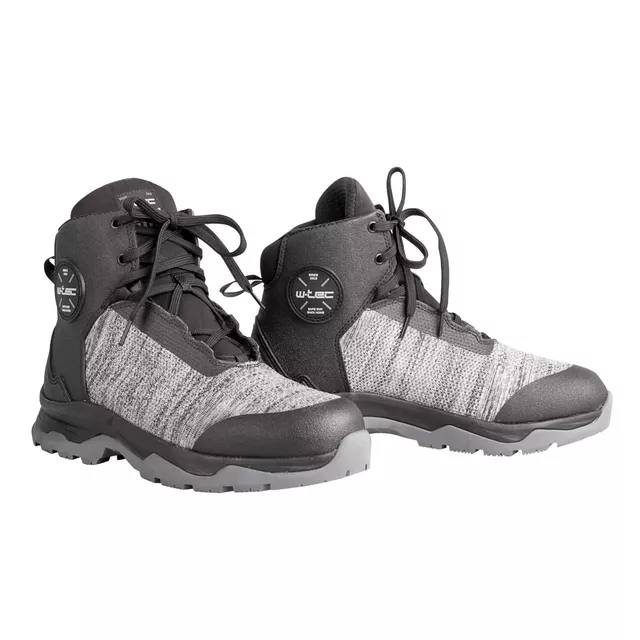 Męskie buty motocyklowe W-TEC Garavit - Czarny - Czarny