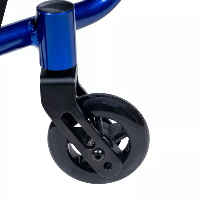 Wózek inwalidzki inSPORTline Brenstark ∙ składany ∙ sportowy ∙ aluminiowa rama ∙ nośność 100 kg ∙ ręczne hamulce ∙ tylna kieszeń