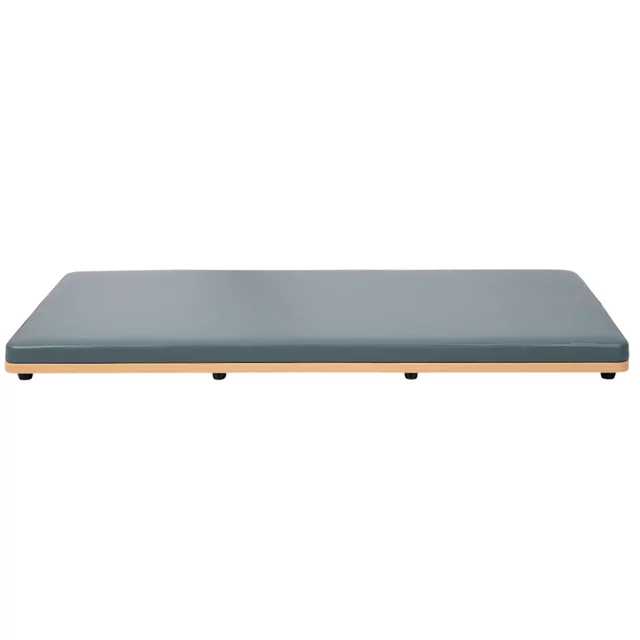 Platforma wypełniająca do reformera Pilates inSPORTline Oquiler ∙ nośność 120 kg ∙ rama drewniana ∙ mikrofibra - Różowy