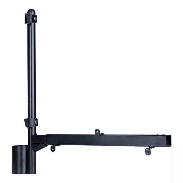 Uchwyt na laskę do elektrycznego wózka czterokołowego inSPORTline Antun ∙ solidna metalowa konstrukcja ∙ dwa paski na rzep ∙ łatwy montaż śrubami