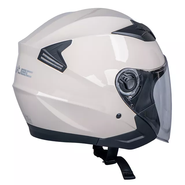 Kask motocyklowy otwarty W-TEC Barcela Bufalo ∙ blenda przeciwsłoneczna ∙ regulowana wentylacja ∙ homologacja ECE 22.06