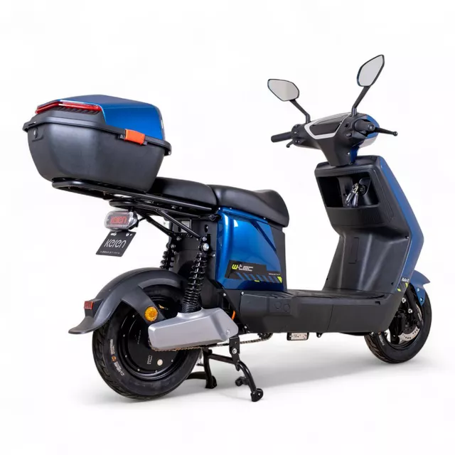 Skuter elektryczny W-TEC Raike 10" - Niebieski-czarny