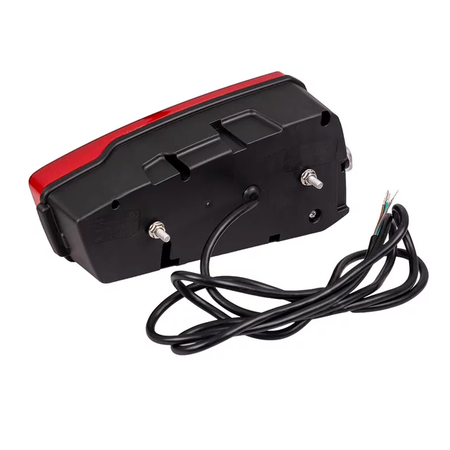 Lewa lampa do bagażnika rowerowego inSPORTline Trekan 2 Elektro ∙ kabel 2 m ∙ żarówki w zestawie