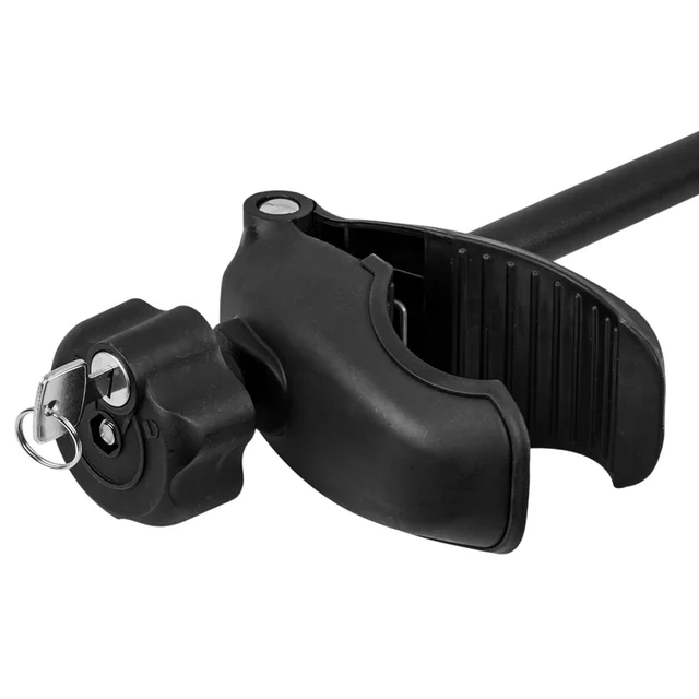 Długie ramię z zamkiem na klucz do bagażnika rowerowego inSPORTline Trekan 2 Elektro ∙ ramy 25–70 mm ∙ 630 g