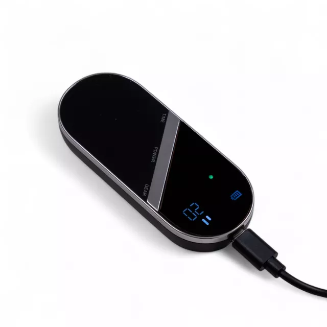 Maska LED do twarzy i szyi inSPORTline Santorina ∙ 100 diod ∙ 7 trybów kolorów ∙ ładowanie USB-C ∙ 3 poziomy intensywności