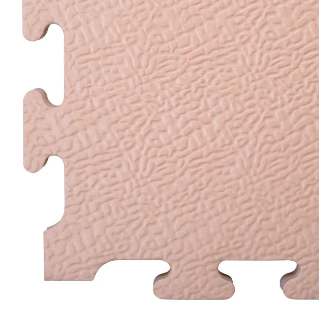 Mata tatami puzzle inSPORTline ZemalPro 100x100 cm ∙ grubość 2 cm ∙ amortyzacja wstrząsów ∙ system łączenia puzzle ∙ ochrona podłogi - motyw trawnika