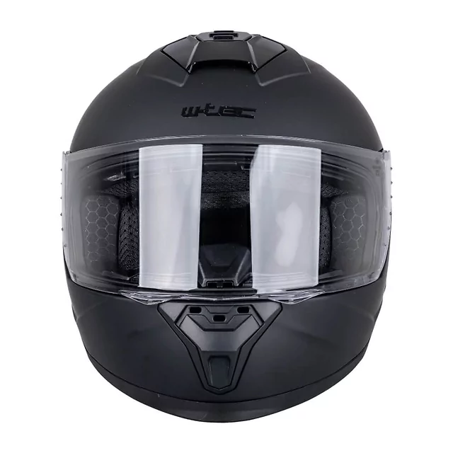 Kask integralny dziecięcy W-TEC Basmeck ∙ homologacja ∙ ABS ∙ zamykana wentylacja ∙ wyjmowana wyściółka ∙ zapięcie mikrometryczne