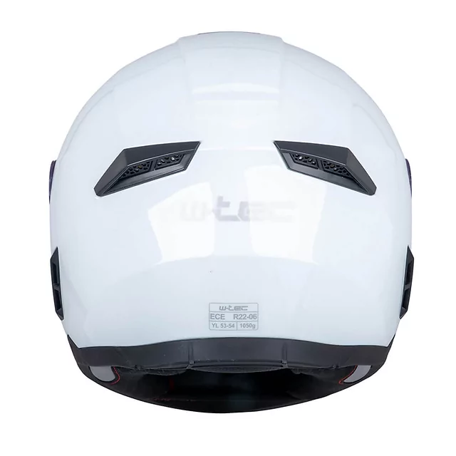 Kask integralny dziecięcy W-TEC Basmeck ∙ homologacja ∙ ABS ∙ zamykana wentylacja ∙ wyjmowana wyściółka ∙ zapięcie mikrometryczne