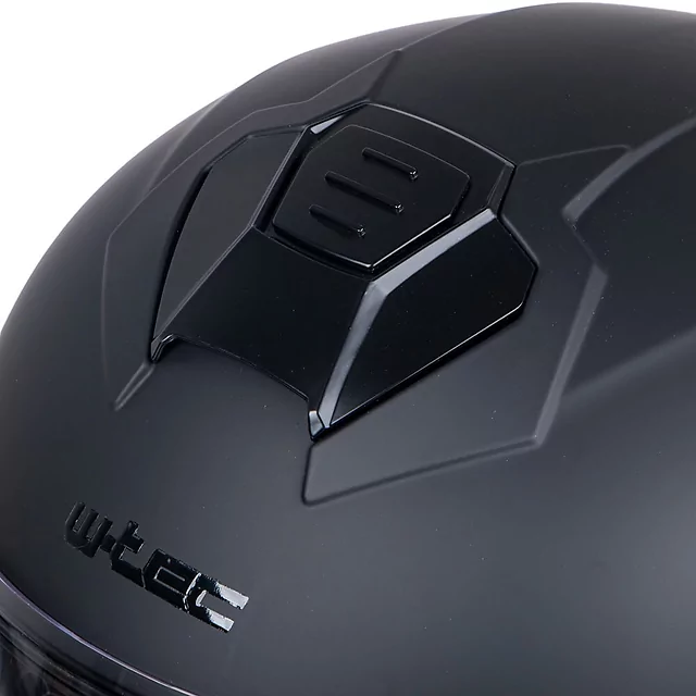 Kask integralny dziecięcy W-TEC Basmeck ∙ homologacja ∙ ABS ∙ zamykana wentylacja ∙ wyjmowana wyściółka ∙ zapięcie mikrometryczne