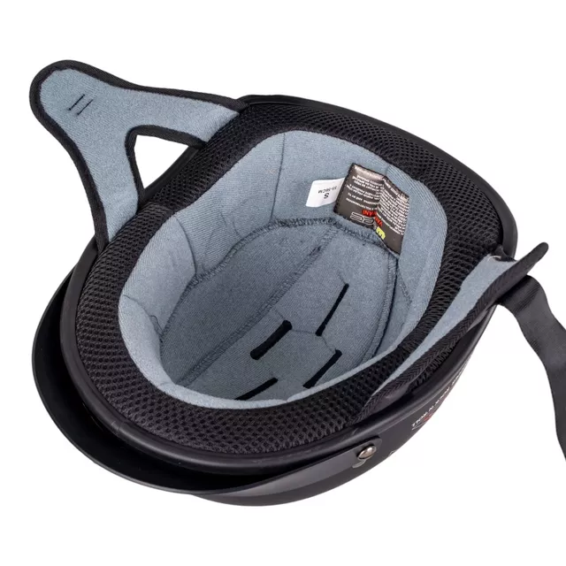 Kask motocyklowy W-TEC Black Heart V531 Iron Cross - Czarny