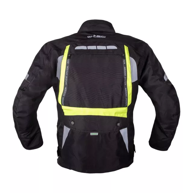 Kurtka motocyklowa męska W-TEC Gelnair EVO - Czarny-fluo