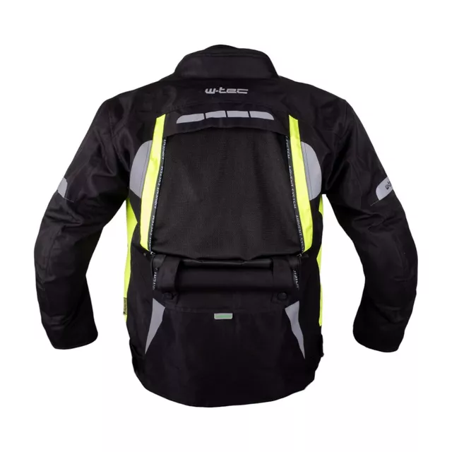 Kurtka motocyklowa męska W-TEC Gelnair EVO - Czarny-fluo