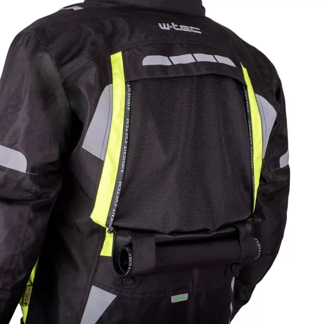 Kurtka motocyklowa męska W-TEC Gelnair EVO - Czarny-fluo