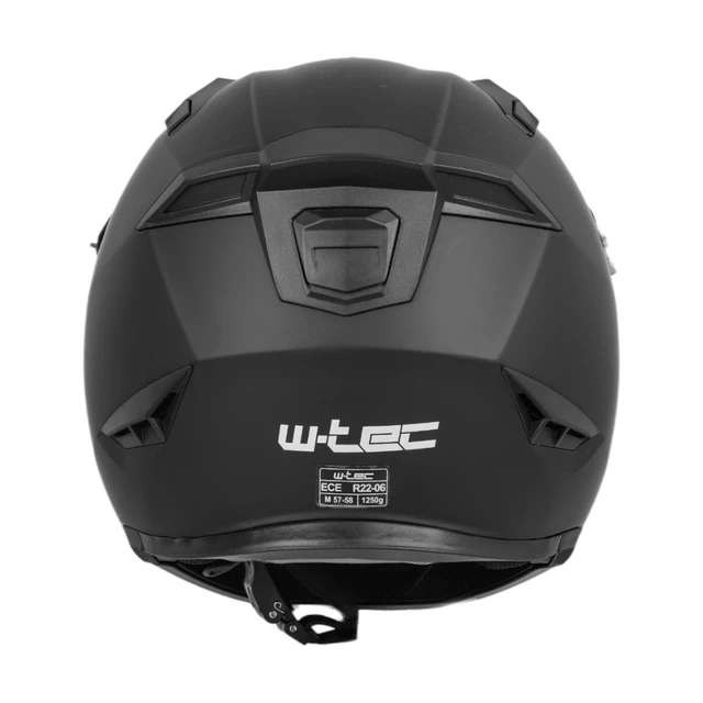 Kask motocyklowy modułowy W-TEC Badalone - Matt.czarny