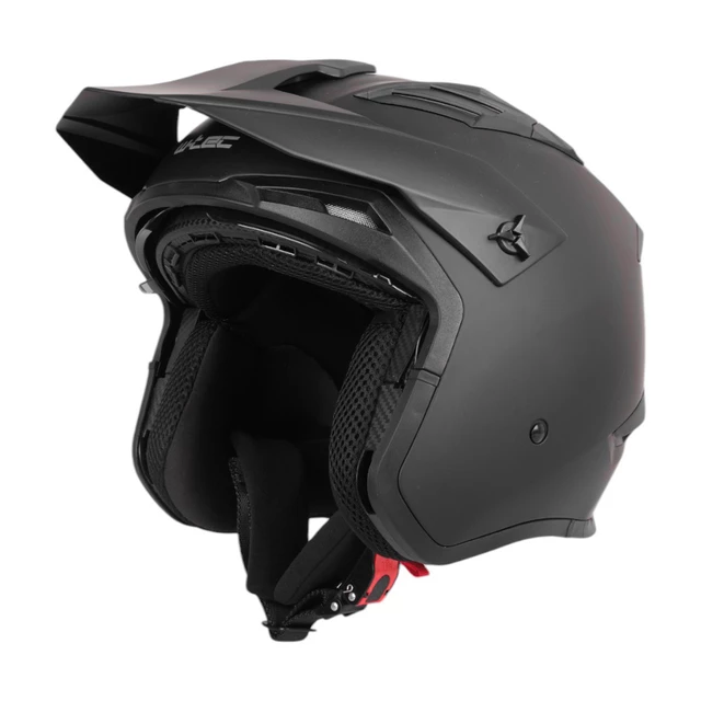 Kask motocyklowy modułowy W-TEC Badalone - Matt.czarny