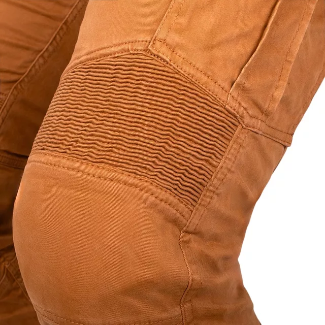 Spodnie motocyklowe męskie jeansy W-TEC Wallbridge Caramel - karmel