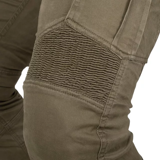 Spodnie motocyklowe męskie jeansy W-TEC Wallbridge Olive - Oliwkowa zieleń