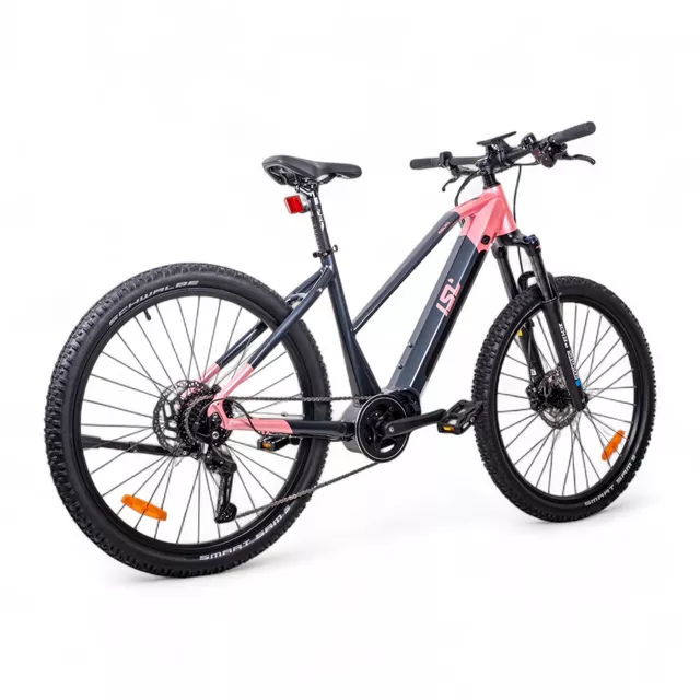 Damski górski rower elektryczny inSPORTline ISL Asuki 630 Wh 27,5" - model 2025 - Marine Rose