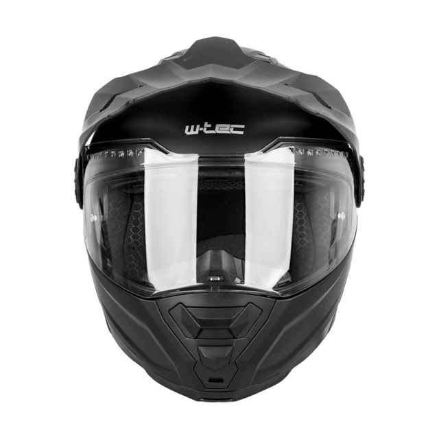 Kask motocyklowy enduro Flip-Up W-TEC Biscaia P/J - Matt.czarny