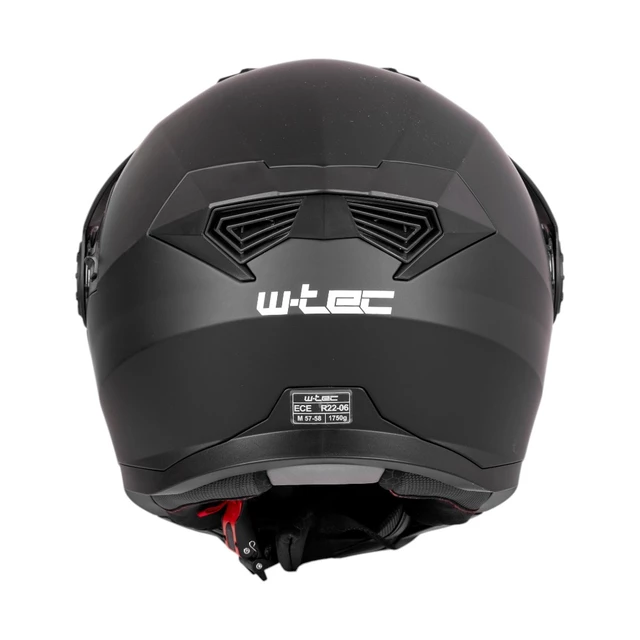 Kask motocyklowy enduro Flip-Up W-TEC Biscaia P/J - Matt.czarny