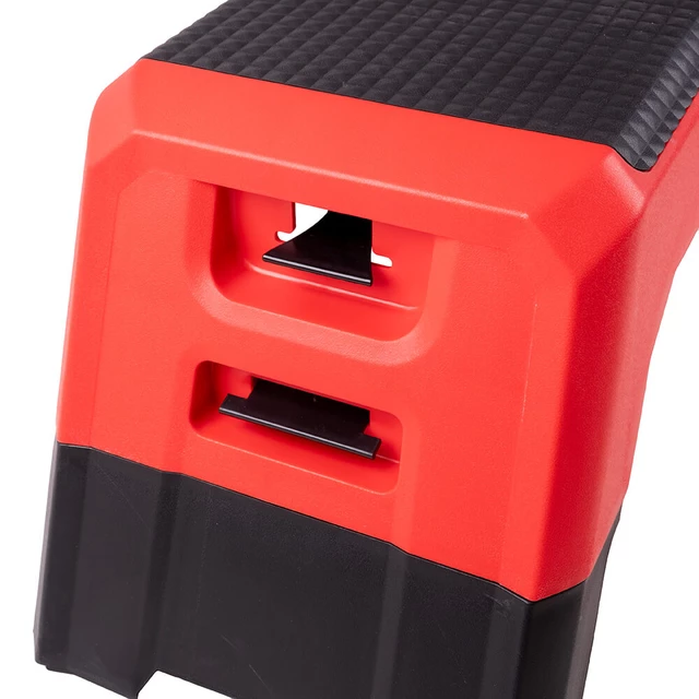 Step regulowany z funkcją ławki 2w1 inSPORTline AeroBench - Czarny
