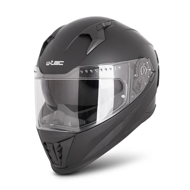 Kask motocyklowy turystyczny pełny W-TEC Burgosa - Matt.czarny