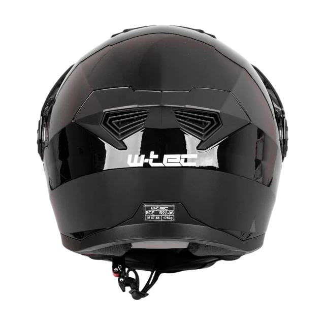 Kask motocyklowy enduro Flip-Up W-TEC Biscaia P/J - Matt.czarny