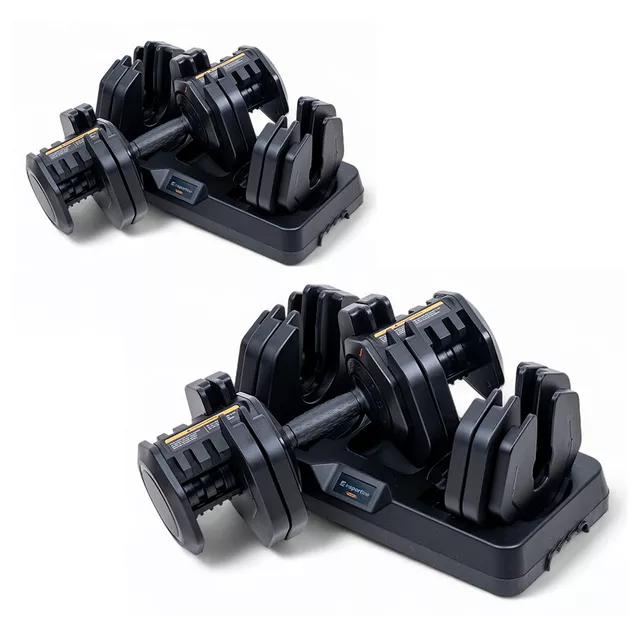 Zestaw hantli regulowanych inSPORTline DuraBell® 2x 5-41 kg