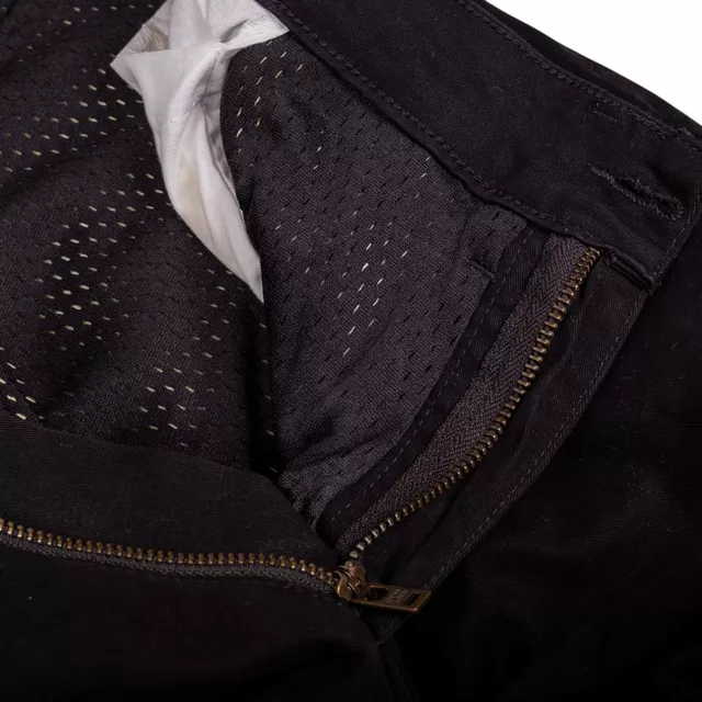 Damskie spodnie jeansy motocyklowe W-TEC Komehana - Czarny