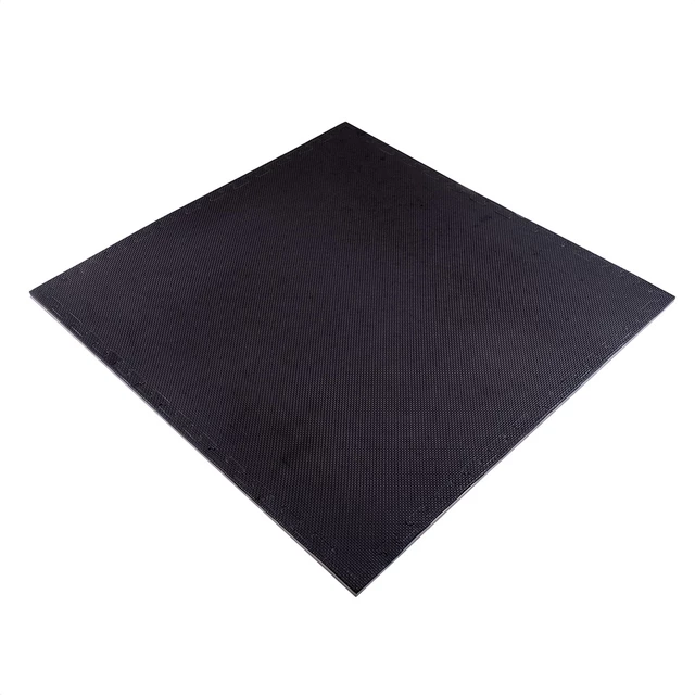 Mata Puzzle tatami podkładka do ćwiczeń inSPORTline Sazegul 100x100x2 cm - szaro-czarny, wzór 5 pasków