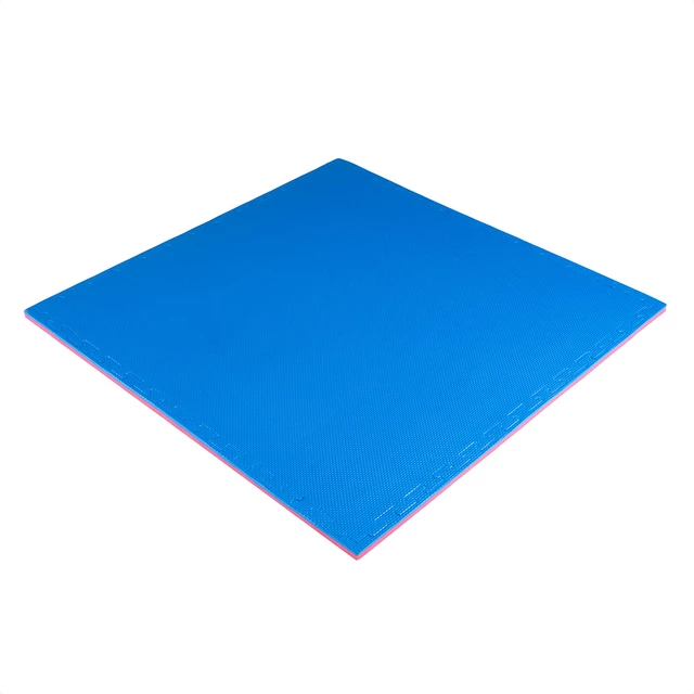 Mata Puzzle tatami podkładka do ćwiczeń inSPORTline Sazegul 100x100x2 cm - szaro-czarny, wzór 5 pasków