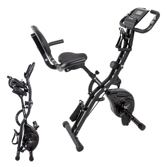 Rower treningowy z oparciem inSPORTline Xbike Max - OUTLET