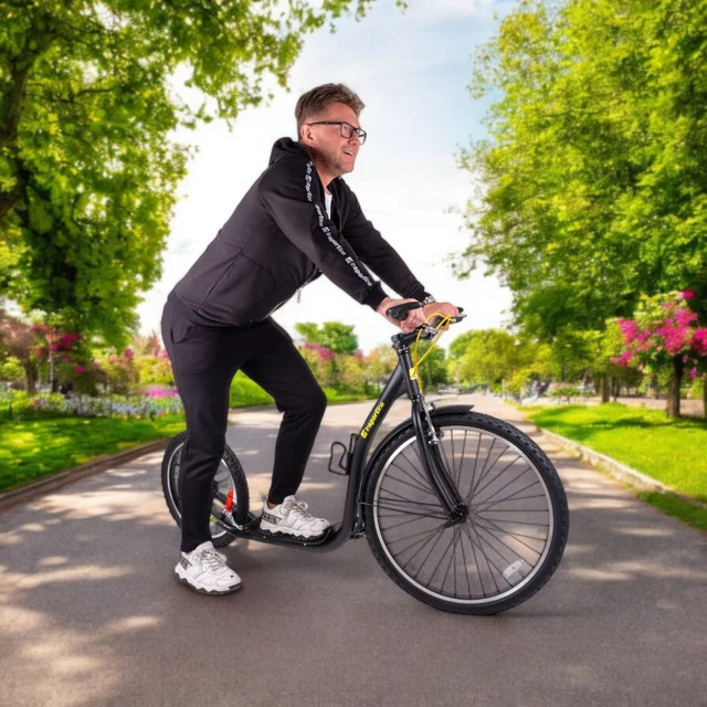 Hulajnoga na pompowanych kołach inSPORTline Parduber 26/20"