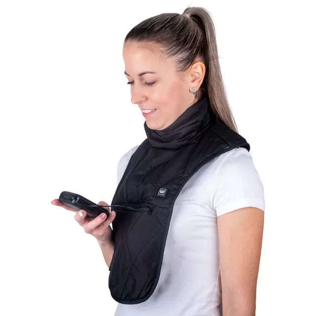 Grzejący komin ocieplacz szyi, klatki, karku W-TEC HEATneck, vel. 39-52 cm