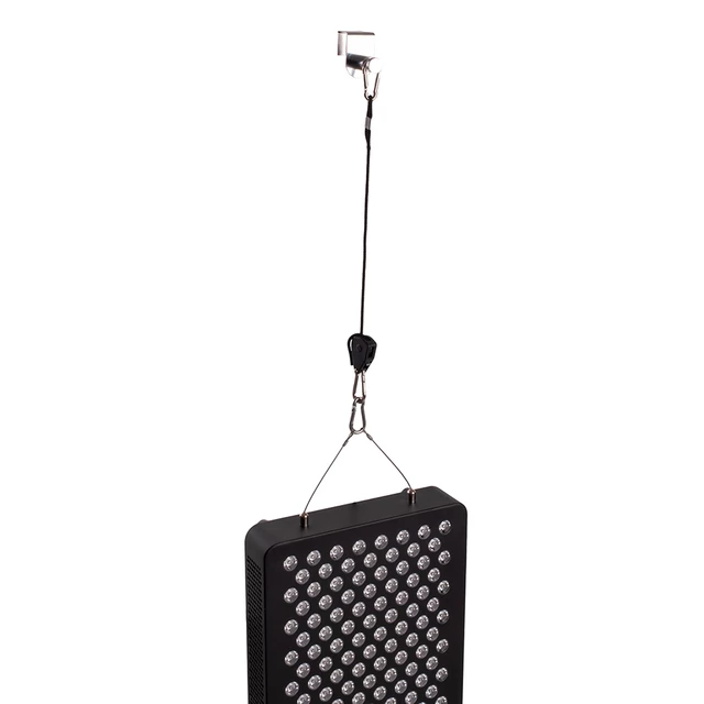 Panel podczerwieni LED lampa terapeutyczna na podczerwień inSPORTline Tugare - Czarny