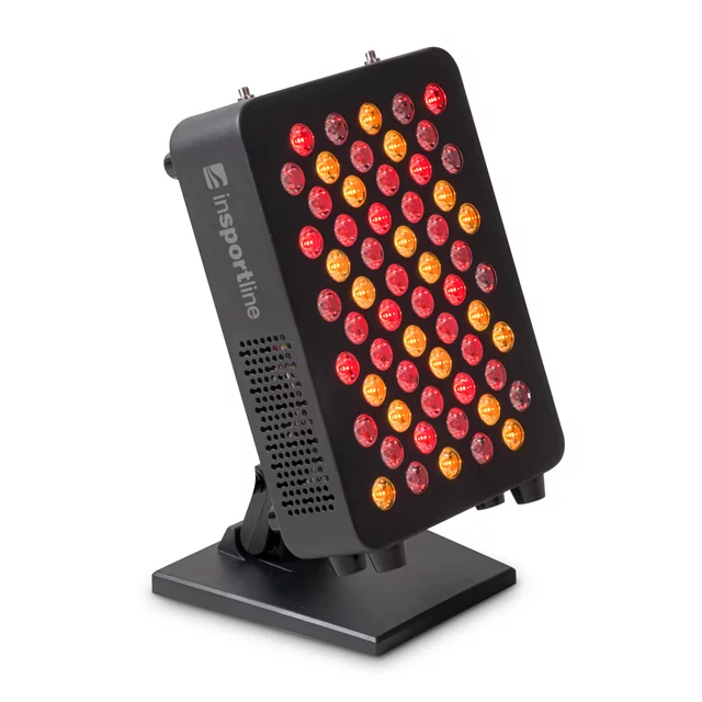Panel LED na podczerwień inSPORTline Katuni EVO - 60 LED Dual-Chip ∙ żółte/czerwone/NIR ∙ 7 programów + 4 tryby - Biały