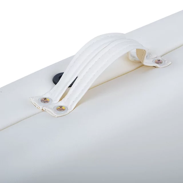 Stół do masażu inSPORTline Morrani ∙ 2-częściowy aluminiowy ∙ nośność 250 kg ∙ waga 15 kg ∙ regulowana wysokość ∙ torba transportowa
