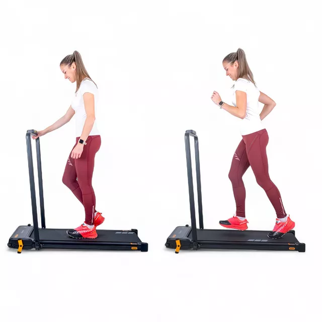 Bieżnia elektryczna 2w1 z funkcją masażu inSPORTline ZenRun NOON ∙ aplikacje Zwift/Kinomap ∙ Bluetooth