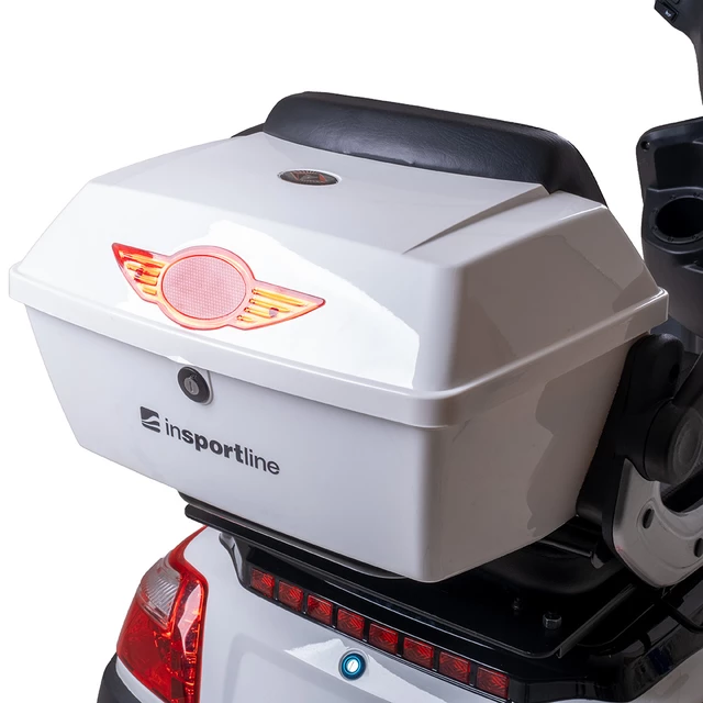 Skuter inwalidzki elektryczny trójkołowiec inSPORTline Marica - Czerwony