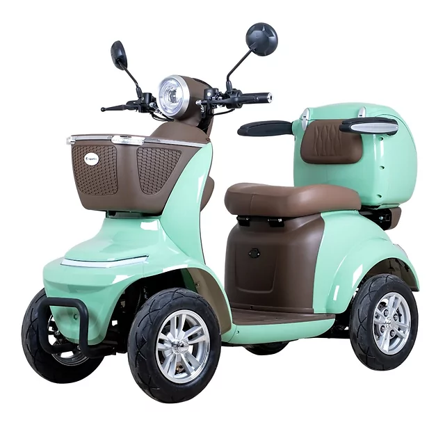 Skuter elektryczny czterokołowy W-TEC Lubica II - Zielony - Zielony