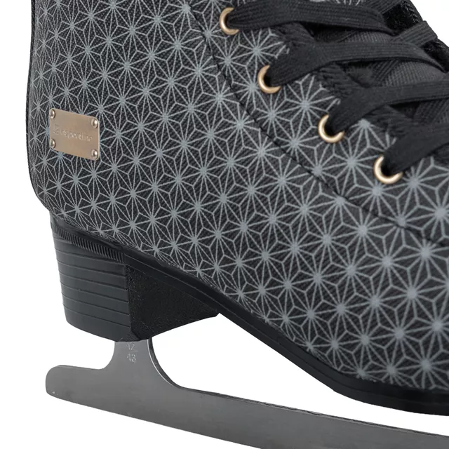 Łyżwy figurowe z futerkiem damskie WORKER Doty ∙ wyściółka ∙ ComfortFit ∙ Thermo Fit ∙ Safety Ankle ∙ stal nierdzewna