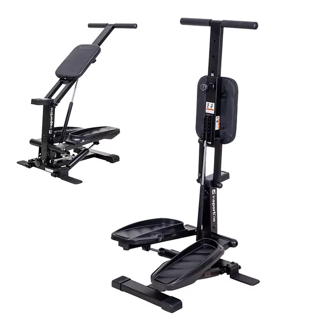 Stepper wielofunkcyjny inSPORTline Astario ∙ nośność 110 kg ∙ składana konstrukcja ∙ regulacja kąta ∙ monitorowanie kalorii ∙ domowy trening