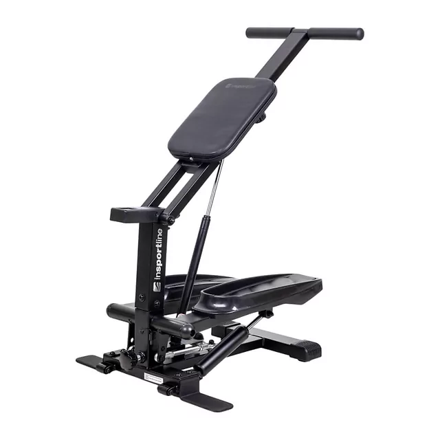 Stepper wielofunkcyjny inSPORTline Astario ∙ nośność 110 kg ∙ składana konstrukcja ∙ regulacja kąta ∙ monitorowanie kalorii ∙ domowy trening
